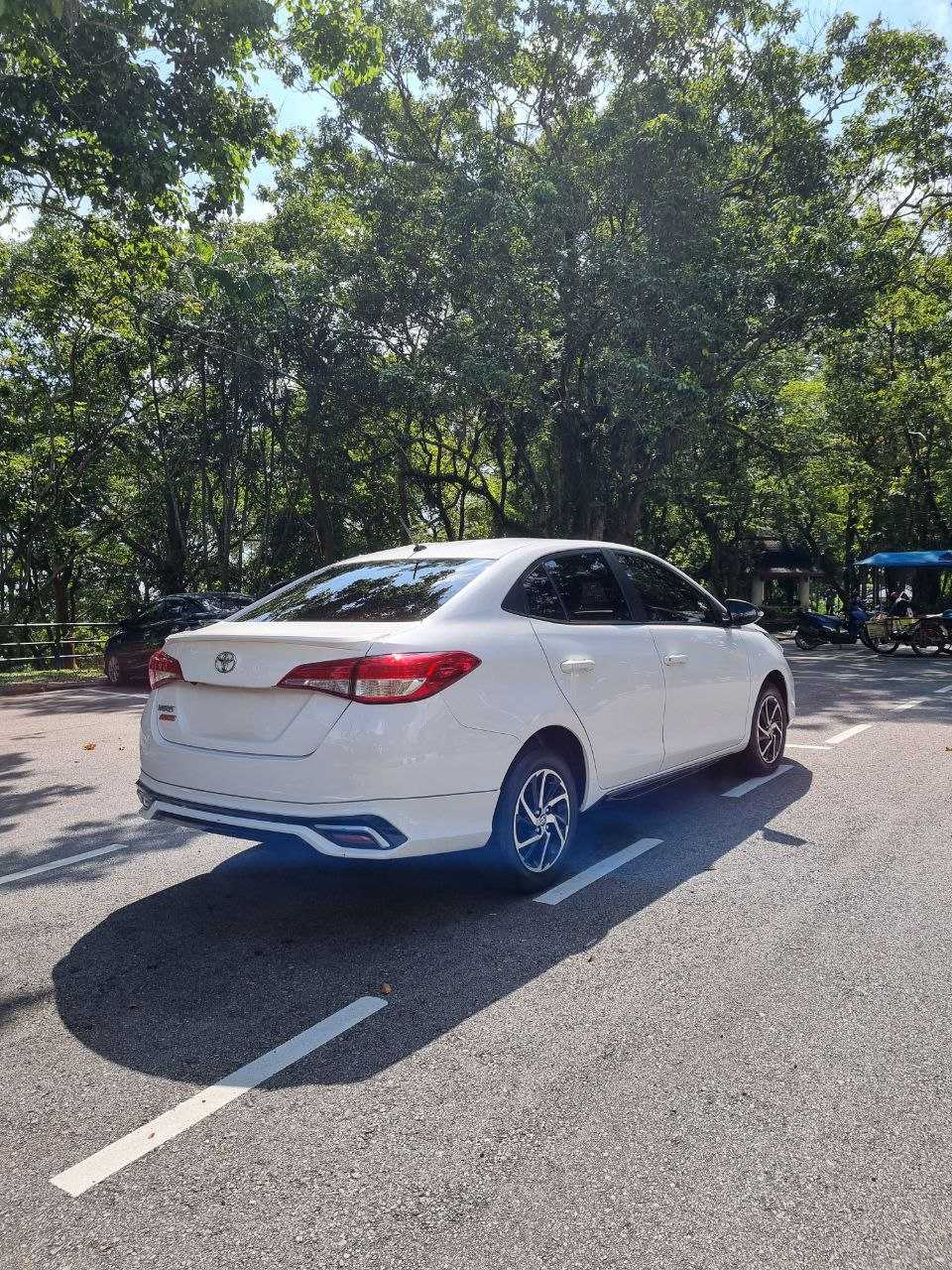 Back car Toyota Yaris ATIV 2022 in Phuket